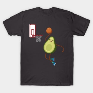 Avocado slam dunk. T-Shirt